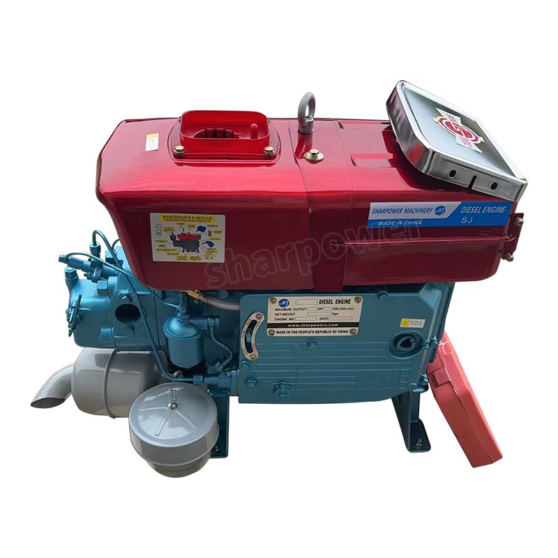 15Hp ZS1100D Water Cooled 4 Stroke Single Cylinder High Quality Engine Diesel
